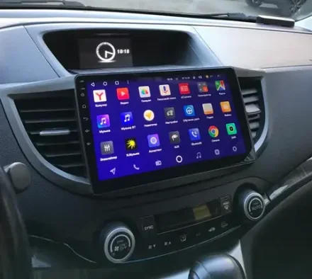 Магнитола для Honda CR-V 4 2012-2016 (большая рамка 10) - Teyes CC2 PLUS на Android 10, ТОП процессор, 4Гб+64Гб, 4G SIM-слот