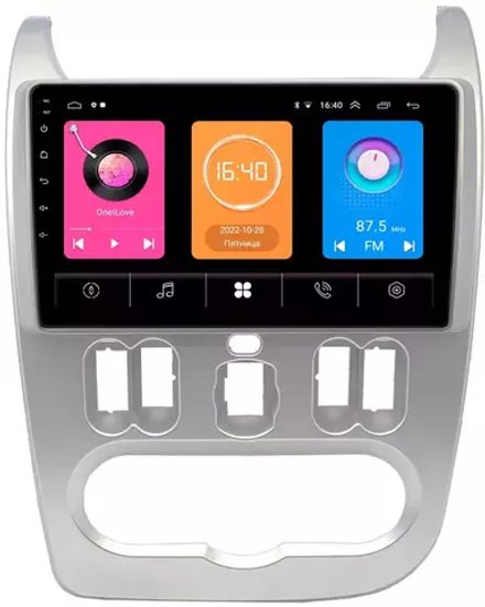 Магнитола для Renault Logan/Sandero 2009-2014 -  GT9-9181 на Android 10, 2ГБ-16ГБ