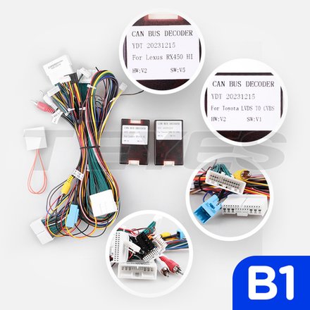Комплект рамки с разъёмами 9" Lexus RX270, RX350 2009-2012 цветной с поддержкой меню(выпуклая)