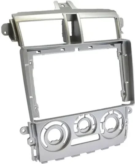 Магнитола для Mitsubishi Colt 6 2002-2012, Colt Plus (правый руль, рамка серебро) - Teyes CC3L на Android 10, 8-ядер, CarPlay, 4G SIM-слот