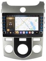 Магнитола для KIA Cerato 2 2008-2013 (кондиционер) - Kuberg OL-9736-M (кнопки и крутилки), Android 12, Быстрая, CarPlay, 4G SIM-слот