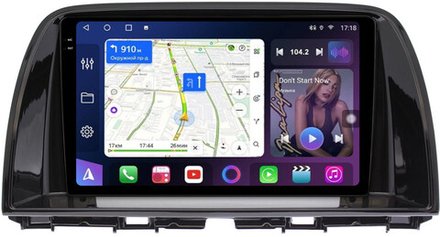 Магнитола для Mazda CX-5 2011-2017 (тип B) - FarCar BM223M-2K монитор 9.5" 2K QLED на Android 14, TS10, 4+32Гб, CarPlay, 4G SIM-слот