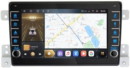 Магнитола для Suzuki Grand Vitara 2005-2016 - Kuberg OL-9624 (кнопки и крутилки), Android 12, TS10, CarPlay, 4G SIM-слот