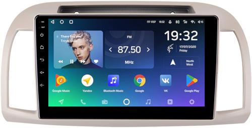 Магнитола для Nissan March K12 / Micra K12 / 2002-2010 - Teyes CC2 PLUS монитор 9" QLED, Android 10, Быстрая, SIM-слот