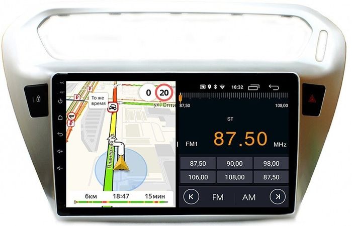 Магнитола для Peugeot 301, Citroen C-Elysee, 2013-2017 - Parafar PF991FHD на Android 13, CarPlay, 4G SIM-слот