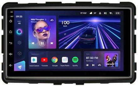 Магнитола для SsangYong Rexton 3 Y290 2012-2017 - Teyes CC3 дисплей 7" QLED на Android 10, ТОП процессор, CarPlay, 4G SIM-слот