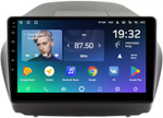 Магнитола для Hyundai iХ35, Tucson 2 2009-2015 (без штатного усилителя) - Teyes CC2 PLUS монитор 10" QLED на Android 10, ТОП процессор, 4Гб+64Гб, 4G SIM-слот