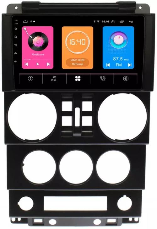 Магнитола для Jeep Wrangler 3 2006-2010 (4 двери) -  GT9-023 на Android 10, 2ГБ-16ГБ
