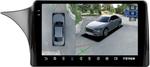 Магнитола для Lada Priora 2013-2018 (рамка тип 4) - Teyes CC3-2K-360 монитор 9.5" 2K QLED на Android 10, Быстрая, CarPlay, 4G SIM-слот, 4 камеры в комплекте