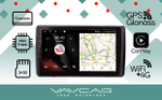 Магнитола для Toyota Highlander 2020+ - Vaycar VA77-4467 на Android 13, 8-ядер, 2Гб-32Гб, 4G SIM-слот