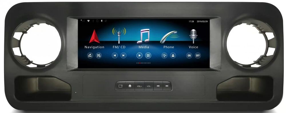 Магнитола для Mercedes-Benz Sprinter 2018+ - Kuberg MRW-7820/7821 Android 10, 8ГБ+64ГБ, 4G SIM-слот