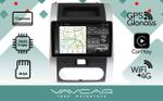 Магнитола для Nissan X-Trail (T31) 2007-2014 - Vaycar VA51-1193-2K на Android 13, Быстрая, 2K QLED, CarPlay, 4G SIM-слот