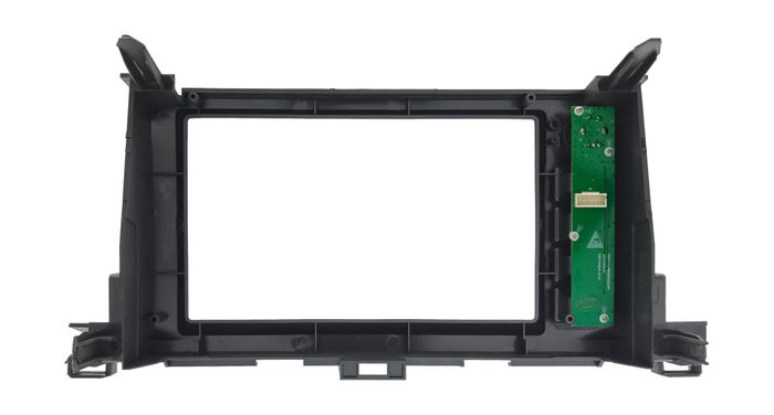 Комплект рамки с разъёмами 9" Toyota Highlander U50 2013-2019(с кнопками)