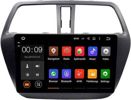 Магнитола для Suzuki SX4 2 2013-2021 - AIROC 2K RX-3501 Android 13, QLed+2K, ТОП процессор, 8/128, CarPlay, SIM-слот