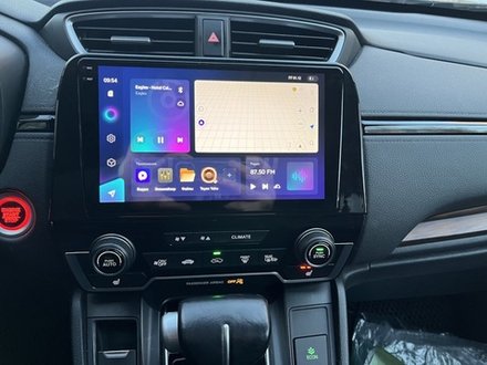 Магнитола для Honda CR-V 5 2017-2022 - FarCar XXL1011M монитор 9.5" 2K QLED на Android 14, TS20, 8+256Гб, CarPlay, 4G SIM-слот