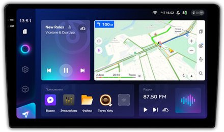 Магнитола для Citroen Jumper, Peugeot Boxer (ШГУ и мультируль) - Teyes CC3-2K монитор 9.5" 2K QLED на Android 10, ТОП процессор, CarPlay, 4G SIM-слот