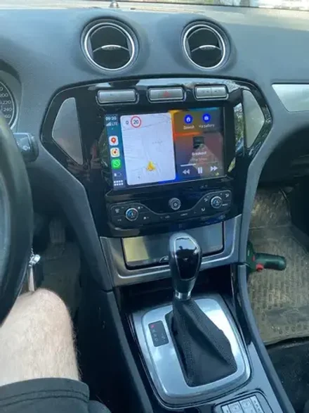 Магнитола для Ford Mondeo 4 2007-2010 - Kuberg SF-9281-1 (рамка 9") QLed+2K, Android 13, UIS7870 (DUDU7), CarPlay, SIM-слот
