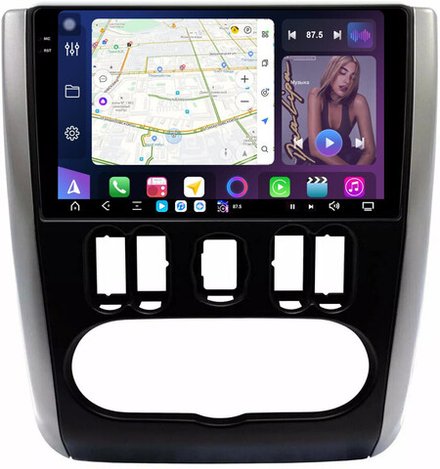 Магнитола для Nissan Almera 2013-2019 - FarCar XXL3229M монитор 9.5" 2K QLED на Android 14, TS20, 8+256Гб, CarPlay, 4G SIM-слот