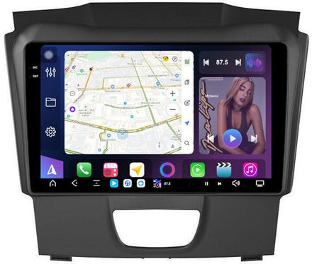 Магнитола для Chevrolet TrailBlazer 2012-2015 - FarCar GX435M монитор 9.5" 2K QLED на Android 14, TS20, 6+128Гб, CarPlay, 4G SIM-слот
