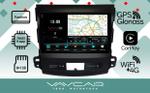 Магнитола для Peugeot 4007 - Vaycar VA59-0056-2K на Android 13, Быстрая, 2K QLED, CarPlay, 4G SIM-слот