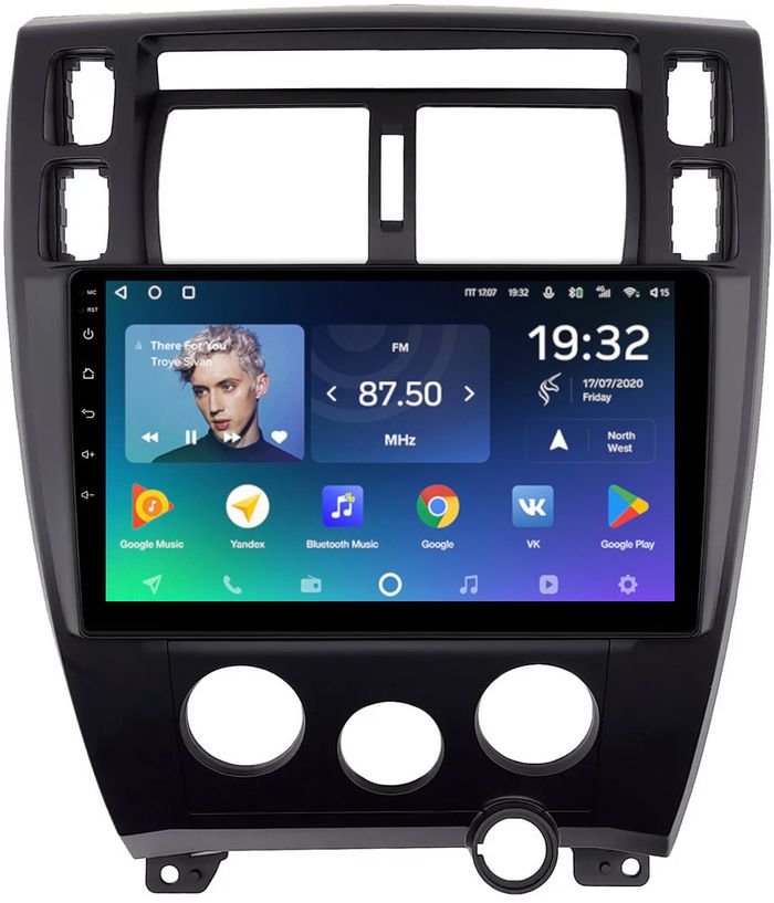 Магнитола для Hyundai Tucson 2004-2009 - Teyes CC2 PLUS Android 10, ТОП процессор, 4-64, SIM-слот