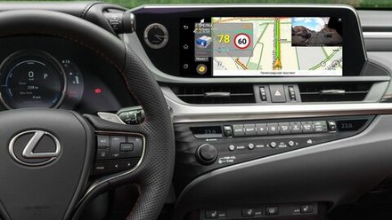 Мультимедиа блок для Lexus ES 2018-2023 (штатный экран 12.3") - Kuberg BNR-18ESH на Android 9, 6-ТУРБО ядер и 4ГБ-64ГБ