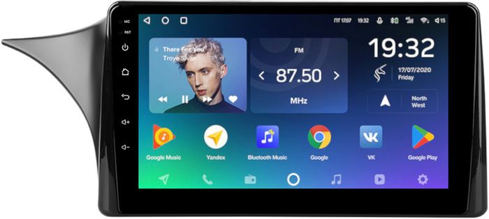 Магнитола для Lada Priora 2013-2018 (рамка тип 4) - Teyes CC2 PLUS монитор 9" QLED, Android 10, Быстрая, SIM-слот