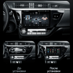 Магнитола для Toyota Corolla 2013-2016 - Airoc 2K AU-1103 Android 13, TS20, 12/512Гб, SIM-слот