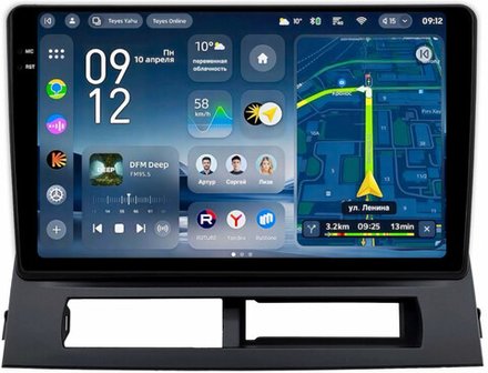 Магнитола для Toyota Prius 20 2003-2011 (наверх) - Teyes CC4-PRO монитор 9.5" 2K QLED на Android 13, Snapdragon 778G, ИИ, CarPlay, DSP, 4G SIM-слот
