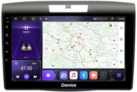 Магнитола для Honda CR-V 4 2012-2016 - Kuberg SF-9641 IPS, Android 10, 8 ядер (TS18), 4G SIM-слот