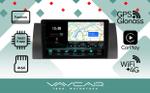 Магнитола для BMW X5 (E53) 2000-2007, 5 (E39) 1996-2003 - Vaycar VA07-0707-2K на Android 13, Быстрая, 2K QLED, CarPlay, 4G SIM-слот