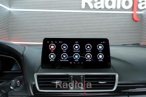 Магнитола для Mazda 3, Axela 2013-2019 - RDL-Mazda3 экран 10.25" на Android 13, UIS7870, 8Гб+256Гб, 4G SIM-слот