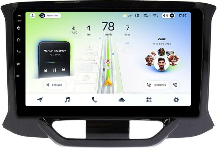 Магнитола для Lada Xray 2015-2022, Xray Cross - Teyes CC4L монитор 9" IPS на Android 14, Snapdragon 662, CarPlay, 4G SIM-слот