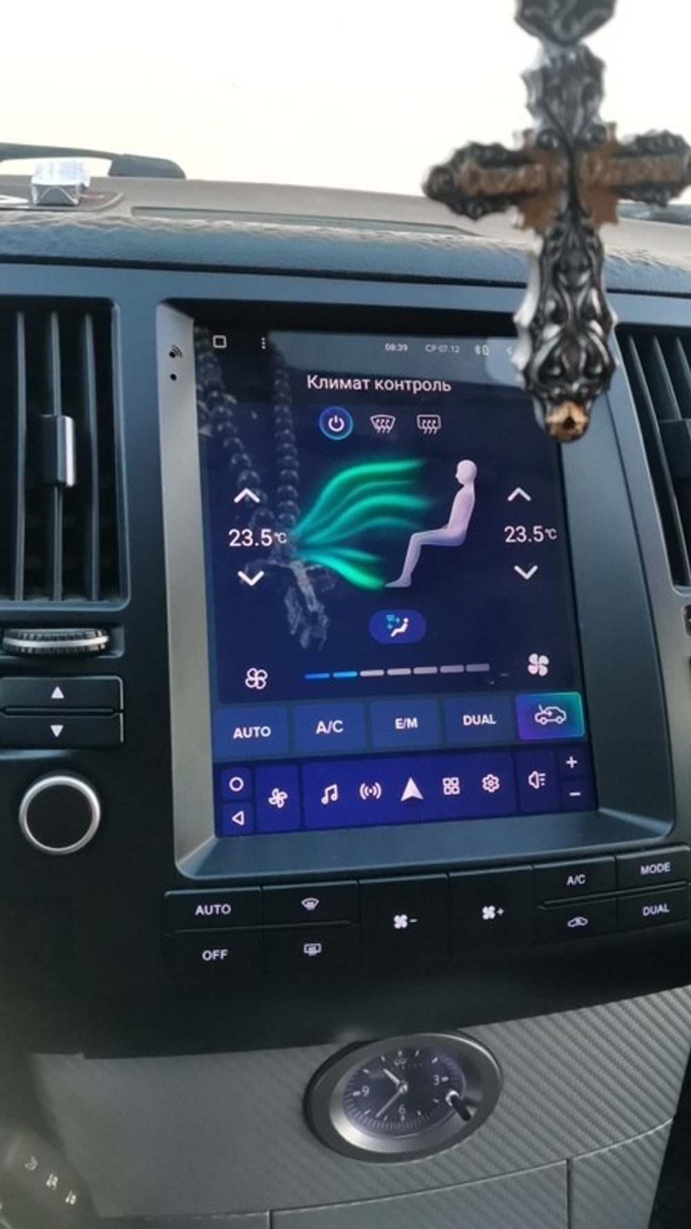 Магнитола для Infiniti FX35, FX45 S50 2002-2005 - Teyes TPRO 2 монитор 9.7" QLED в стиле "Тесла" на Android 10, TS10, 4G SIM-слот