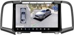Магнитола для Toyota Venza GV10 2008-2016 (без JBL) - FarCar BX3047M-360 монитор 9.5" 2K QLED на Android 13, Быстрая, CarPlay, 4G SIM-слот, 4 камеры в комплекте