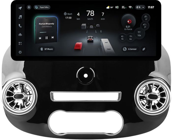 Магнитола для Mercedes-Benz Vito W447 2014-2024 без NTG - Teyes CC4PRO монитор 12.3" 2K QLED + рамка LUX, Android 13, Быстрейшая, Snapdragon 778G, ИИ, CarPlay, DSP, 4G SIM-слот