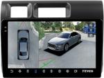 Магнитола для Toyota Land Cruiser 70 2023+ - Teyes CC3-2K-360 монитор 9.5" 2K QLED на Android 10, Быстрая, CarPlay, 4G SIM-слот, 4 камеры в комплекте