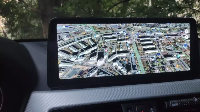 Магнитола для BMW X1 (F48) 2015-2017 NBT - Kuberg MKD монитор 12.3", Android 11, Быстрая, CarPlay, 4G SIM-слот