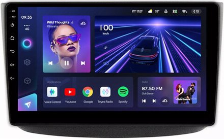 Магнитола для Mercedes-Benz Viano/Vito W639 2003-2006 - Teyes CC3L на Android 10, 8-ядер, CarPlay, 4G SIM-слот