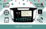 Магнитола для Hyundai Creta 1 2016-2021 (рамка 10) - Vaycar VA23-0407 на Android 13, 8-ядер, 4G SIM-слот