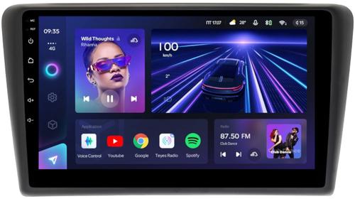 Магнитола для Skoda Rapid 1 2012-2020 (рамка тип 1) - Teyes CC3 на Android 10, QLED, ТОП процессор, 4Гб+32Гб, CarPlay, 4G SIM-слот