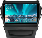 Магнитола для Hyundai Santa Fe 3 2012-2018 (климат на ШГУ) - Teyes CC4 монитор 9.2" 2K QLED на Android 14, Snapdragon 680, DSP, CarPlay, 4G SIM-слот