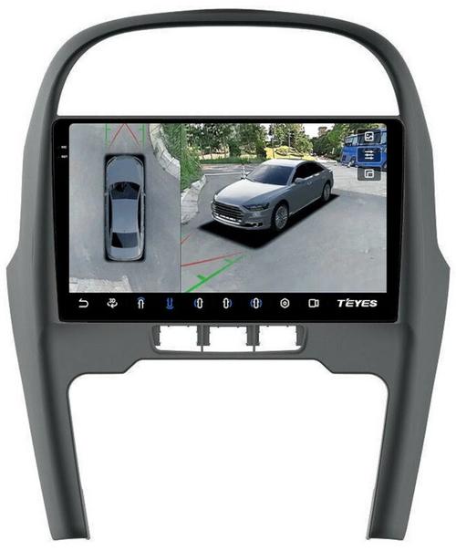Магнитола для Chery Tiggo 2013-2016 - Teyes CC3-2K-360 на Android 10, 2K QLED, 6Гб+128Гб, CarPlay, 4G SIM-слот, 4 камеры в комплекте