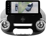 Магнитола для Mercedes-Benz Vito W447 2014-2024 - Teyes LUX ONE 360 монитор 12.3" 2K QLED на Android 10, 6/128Гб, CarPlay, 4G SIM-слот, 4 камеры в комплекте