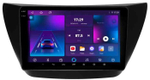 Магнитола для Mitsubishi Lancer 9 (CS), Cedia, Evolution 7-9 (CT) (рамка черная)- Parafar PF950T2LUX1RN2K на Android 13, QLED+2K, ТОП процессор, 4Гб+32Гб, CarPlay, 4G SIM-слот