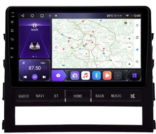 Магнитола для Toyota Land Cruiser 200 2015-2021 (без JBL) - Kuberg HP-9618 (рамка с кнопками) Android 12, TS10, CarPlay, 4G SIM-слот