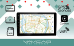 Магнитола для Lada Granta 2011-2018 (взамен ШГУ) - Vaycar VA33-1207 на Android 13, 8-ядер, 2Гб-32Гб, 4G SIM-слот