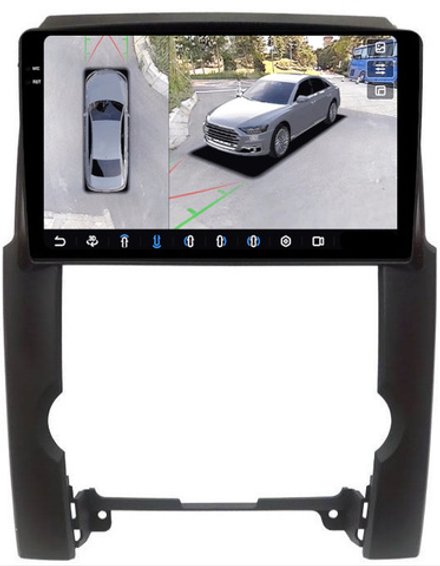 Магнитола для KIA Sorento 2 XM 2009-2012 - FarCar BX041M-360 монитор 10.36" 2K QLED на Android 13, 6Гб+128Гб, CarPlay, 4G SIM-слот, 4 камеры в комплекте