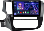 Магнитола для Mitsubishi Outlander 3 2012-2022 (овальный климат) - Teyes CC3L монитор 9" IPS на Android 10, 8-ядер, CarPlay, 4G SIM-слот