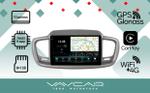 Магнитола для KIA Sorento Prime UM 2015-2020 (рамка большая) - Vaycar VA27-0442-2K на Android 13, Быстрая, 2K QLED, CarPlay, 4G SIM-слот